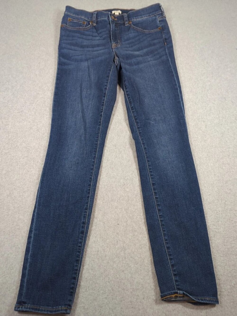 J.Crew Jeans Women's 28/30 Blue Denim Skinny Stretch Low Rise